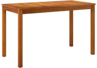 vidaXL Garden Table 110x55x67 cm Solid Wood Acacia vidaXL