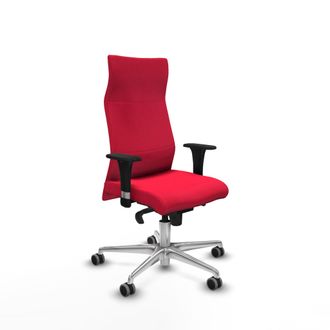 Piqueras y Crespo Sill&oacute;n De Oficina Piqueras Y Crespo B1c086g Rojo