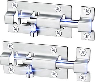 OEM Juegos De Cerraduras De Cilindro, Cerraduras Correderas De 3 Pulgadas, Cerraduras Reforzadas De Acero Inoxidable Para Puertas Correderas
