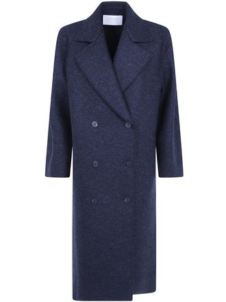 Harris Wharf London Coat Long Double Breasted Oversized