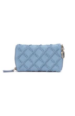 Hobo Spark Leather Double Glasses Case in Bluebell at Nordstrom