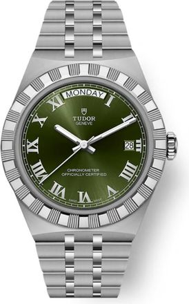 Tudor Royal Hand Wind Green Dial Unisex Watch M2840D1A0-0003