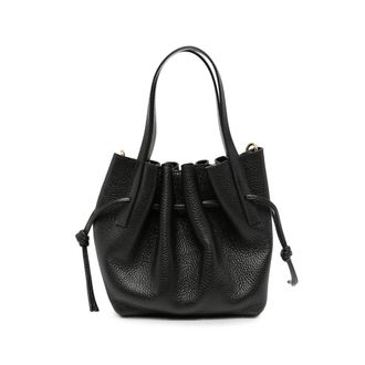 Yuzefi Mini Scallop Pebbled-leather Tote Bag