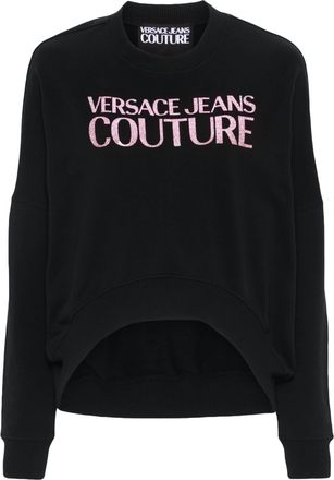 Versace Jeans Couture Logo Gummy Glitter Sweatshirts
