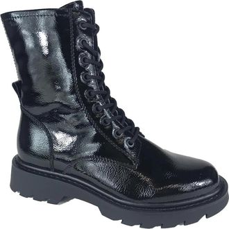 Tamaris Stijlvolle veterlaarzen - Dames - Veterlaarzen - Zwart - 41 EU - Schoenen