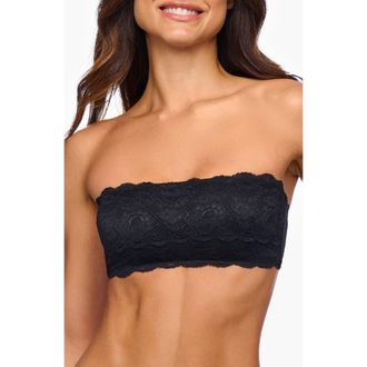 Cosabella Nsn Flirtie Bandeau Bra in Black at Nordstrom, Size X-Small