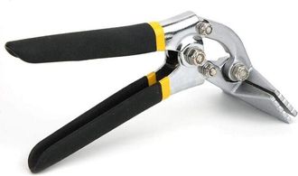 OEM [nunca Usado] Alicates Para Doblar Chapa, Herramienta De Engarce Manual Con Alicates Para Chapa, Alicates De Engarce Con Mango Antideslizante, Doblado