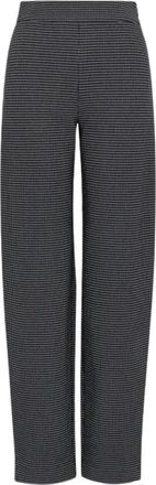 Emporio Armani Broeken > Wijde Broeken - Dames - Wijde Broeken - Zwart - XL - Broeken
