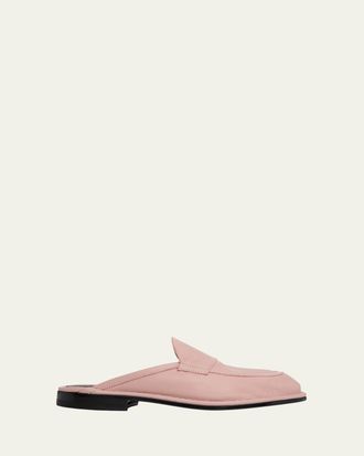 Pierre Hardy Noto Leather Loafer Mules