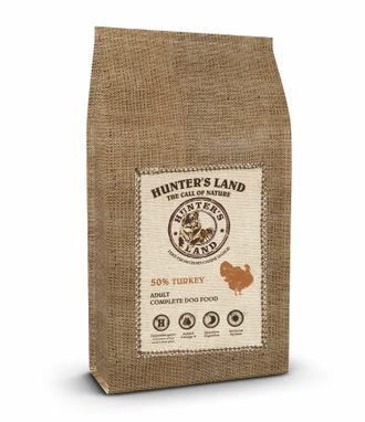 OEM Hunters Land Grain Free 50% Pavo 12 Kg