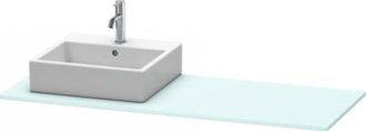 Duravit Consola Duravit Xsquare 16x1400x550mm Con Abertura Izquierda Azul Claro
