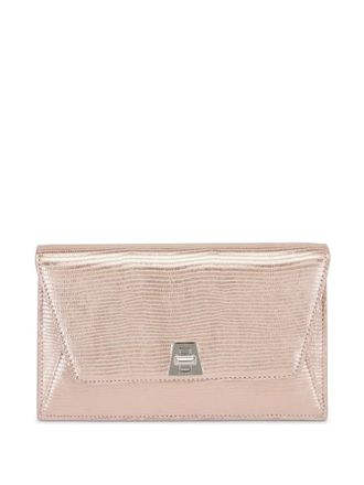 Akris Clutch in pelle - Nero
