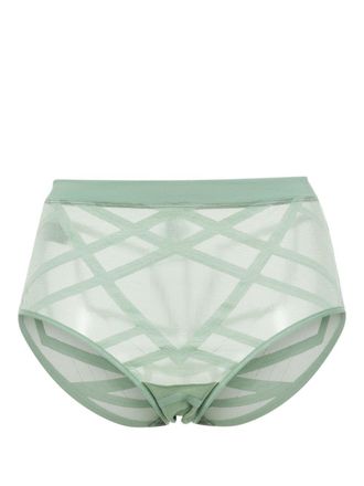 Marlies Dekkers Slip The Illusionist a vita alta - Verde