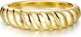 Lafonn Dome Rope Ring in Gold at Nordstrom, Size 6
