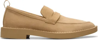 Clarks Martock Lo in Beige Suede