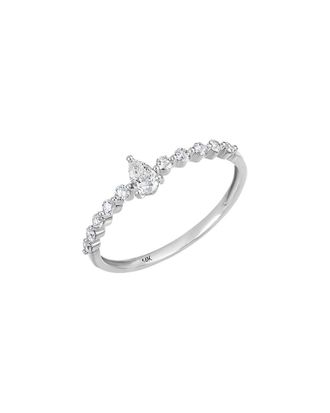 Carriere Jewelry 14K 0.32 Ct. Tw. Diamond Ring