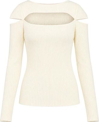 Weili Zheng F26Lt10W203 - - Knitwear - Donna - Bianco - S