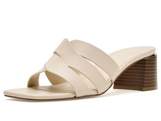 Calvin Klein Vivianna Womens Sandals Ivory : 7.5 M, Synthetic