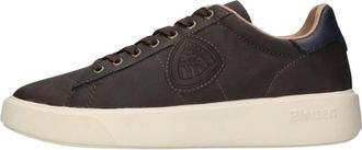 Blauer Schoenen, Heren, Bruin, 40 EU, Leer, Buck 01 Sneaker