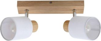 Lindby Lindby - Ceiling Lightdimmable Wanessa made of Wood for Living Room & Dining Room