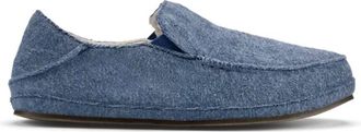 Olukai Womens Nohea Hulu Terry Cloth Slippers In Navy