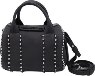 Alexander Wang Pre-owned Handbags, female, Black, Size: ONE SIZE Pre-owned Leather Handbag