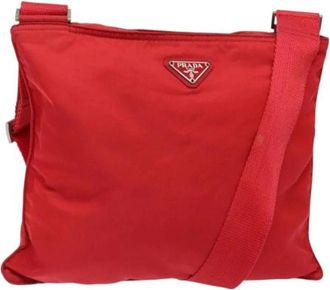 Prada Pre-owned Nylon borse-prada - - Pre-owned - Donna - Rosso - ONE SIZE