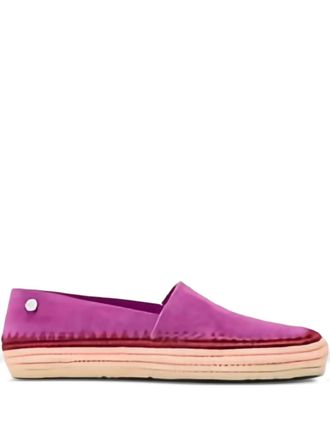 Loewe Rio espadrilles met raffia afwerking - Paars