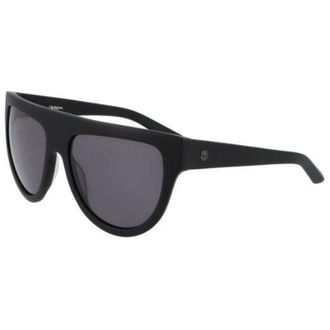 Dragon Ladies Black Rectangular Sunglasses DRDUSKLL002