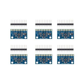 OEM Adecuado Para 6 M&oacute;dulos De Sensores De 9 Ejes Mpu-9250 Gy-9250, Con Interfaz De Comunicaci&oacute;n I2c/spi, Giroscopio De 3 Ejes + Aceler&oacute;metro De 3 Ejes