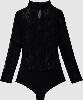 La Nouvelle Body Jimmy Dentelle Black Flower