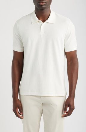Nordstrom Pima Cotton Piqu&eacute; Polo in White Snow at Nordstrom, Size Xx-Large