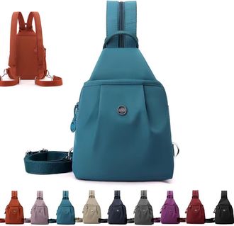 Generic 2026 Premium 3 in 1 Anti-Theft Travel Tote Bag, Waterproof 2-Way Commuter Bag, Waterproof Convertible Shoulder Bags (Blue*A)