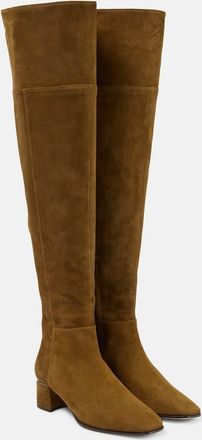 Jimmy Choo London Loren 45 suede over-the-knee boots