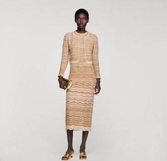 Sandro Decorative knit cardigan