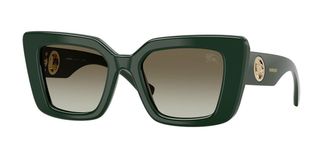 Burberry BE4476F Asian Fit 42038E Womens Sunglasses Green Size 51