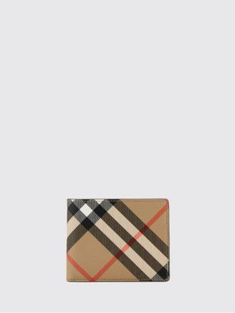 Burberry Vintage Check Cotton Blend Bifold Wallet