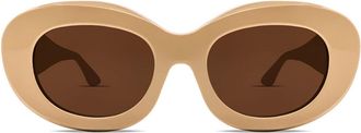 Thierry Lasry Envy 936 Womens Sunglasses Brown Size 52