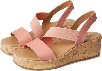 Life Stride Odette Womens Sandals Coral Pink Fabric : 6.5 W (C)