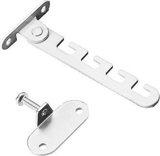 OEM Limitadores De Ventana Ajustables Con Funci&oacute;n De Inclinaci&oacute;n - Material: Acero Al Carbono, Color Blanco, 1 Unidad