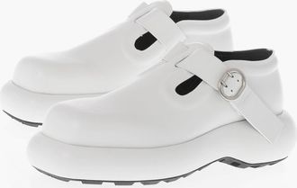 Jil Sander Mary Janes In pelle Con Suola Chunky Jil Sander