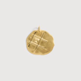 Monica Vinader Gold Journey Pendant