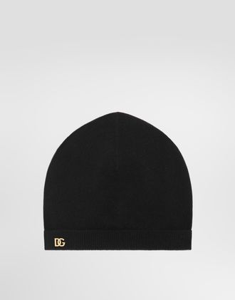 Dolce & Gabbana Knit Hat - Woman Hats And Gloves Black Pz