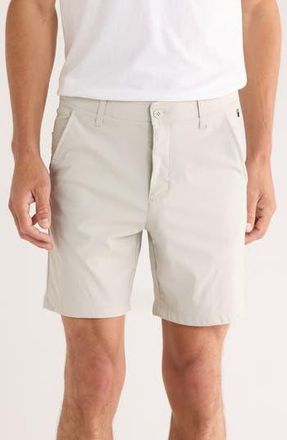 DKNY Tech Chino Shorts in Rocksalt at Nordstrom Rack, Size 29