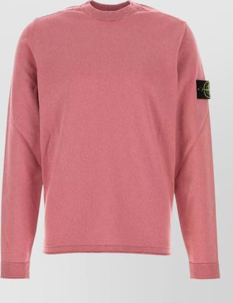 Stone Island cotton crew neck sweater long sleeves