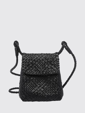 Ibeliv Mini borsa a tracolla Romance in pelle di vitello intrecciata