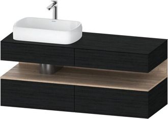 Duravit Qatego Consola Mueble Bajo Lavabo, 2 Extensiones, 2 - Duravit