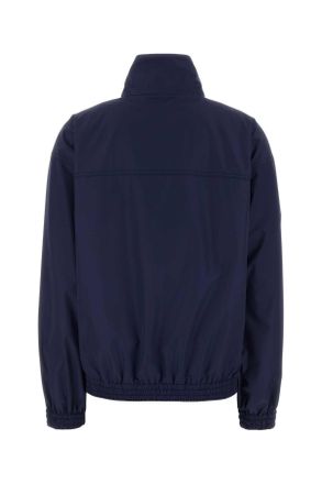 Miu Miu Womens Blue Polyester Windbreaker Royal Giubbini