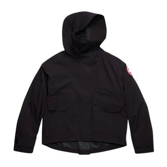 Canada Goose Rain Proof Jackets, female, Black, Size: XL Tofino Rain Jacket