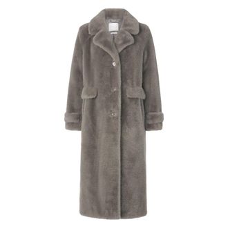 Rich & Royal Rich & Royal, Dames, Mantels, Grijs, Maat: M Poliester